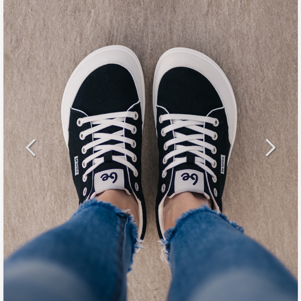 Be Lenka Rebound Barefoot Sneakers - Black & White